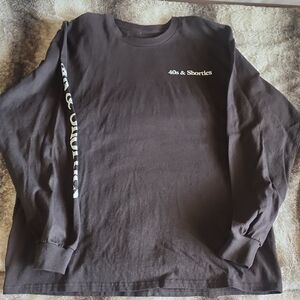 40s & Shorties Black Long Sleeve Shirt